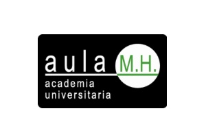 Una de las mejores academias universitarias en Madrid es Academia Universitaria aula M.H., logo