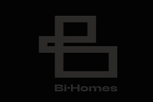 Una de las mejores constructoras de casas prefabricadas en Madrid es Bi Homes, logo