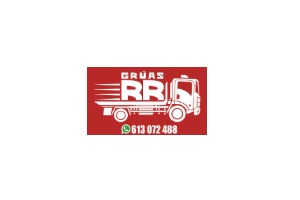 Uno de los mejores servicios de grúas en Madrid es GruasRR, logo