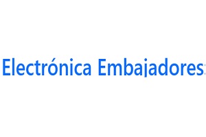 Electrónica Embajadores, logo