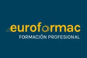 Uno de los cursos online con más salidas laborales en Madrid 2026 es Grupo Euroformac, logo